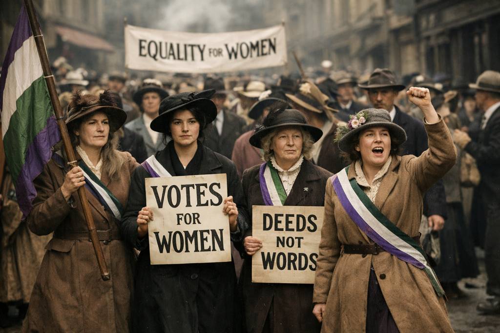 Les suffragettes : histoire, héritages et résonances contemporaines dans les luttes pour les droits des femmes